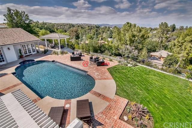 美国加州隐山6卧6卫的房产